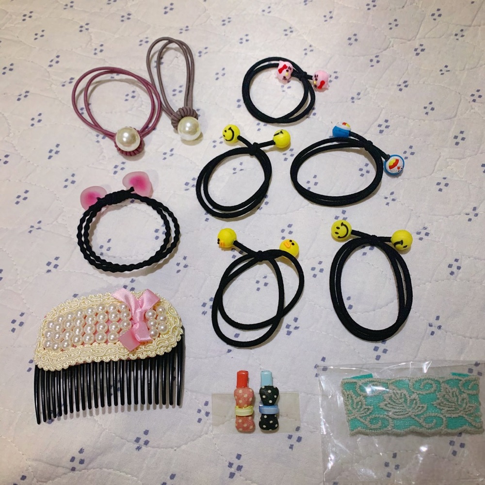 Cute hair ties